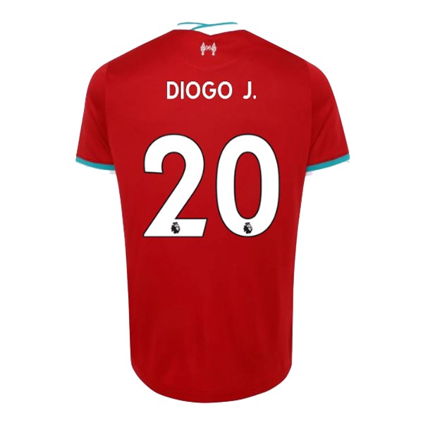 Maglia Liverpool NO.20 Diogo Jota 1ª 2020-2021 Rosso